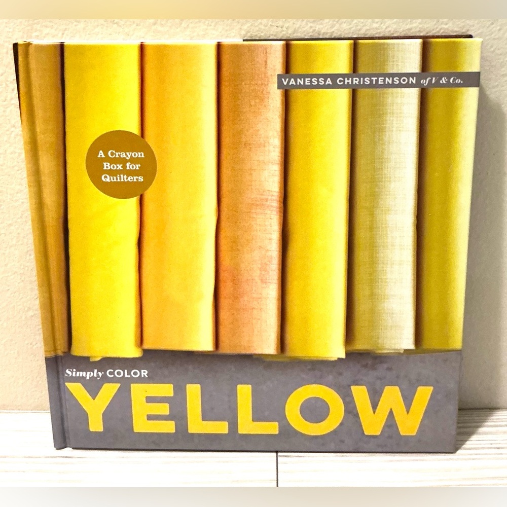 Simply Color Yellow Book by Vanessa Christenson